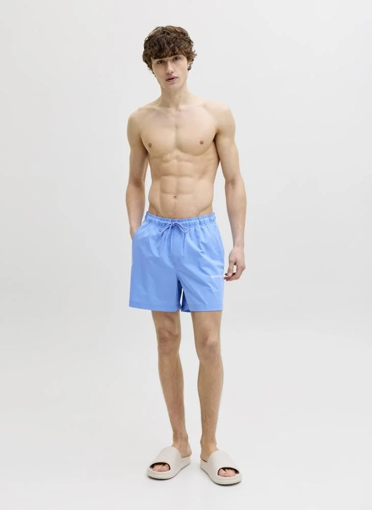 JACK & JONES  Logo Drawstring Swim Shorts for Men | Best Price UAE